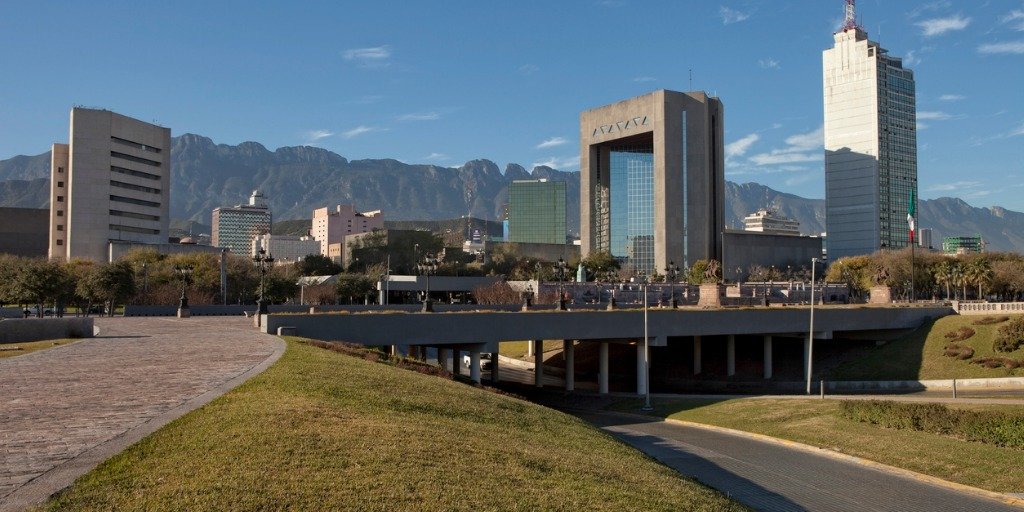 Vista urbana de Monterrey, Nuevo León, México